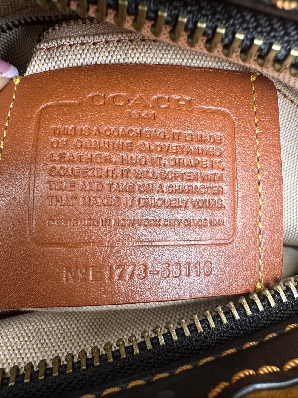 Coach Rogue 30 Whipstitch - Picture 9 of 13